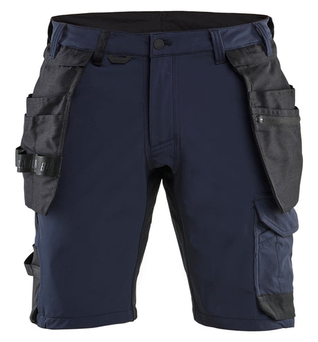 Werkshort 1702 - Donker marineblauw/Zwart