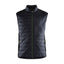 Gevoerde bodywarmer 3863 - Zwart/High Vis Geel