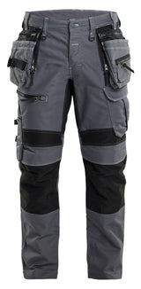 Werkbroek X1900 1990 - Medium grijs/Zwart
