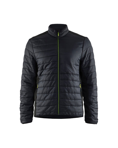 Warm gevoerd vest 4710 - Zwart/High Vis Geel