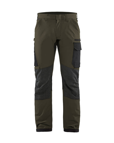 Service Werkbroek 1422 - groen/zwart