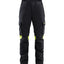 Werkbroek Multinorm Dames 7107 - Zwart/High Vis Geel