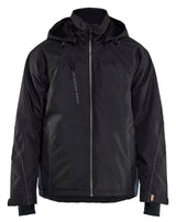 Lichtgewicht winterjas 4890 - Zwart/Grijs