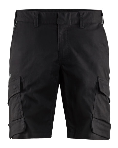 Short Industrie 1446 - Zwart/Donkergrijs