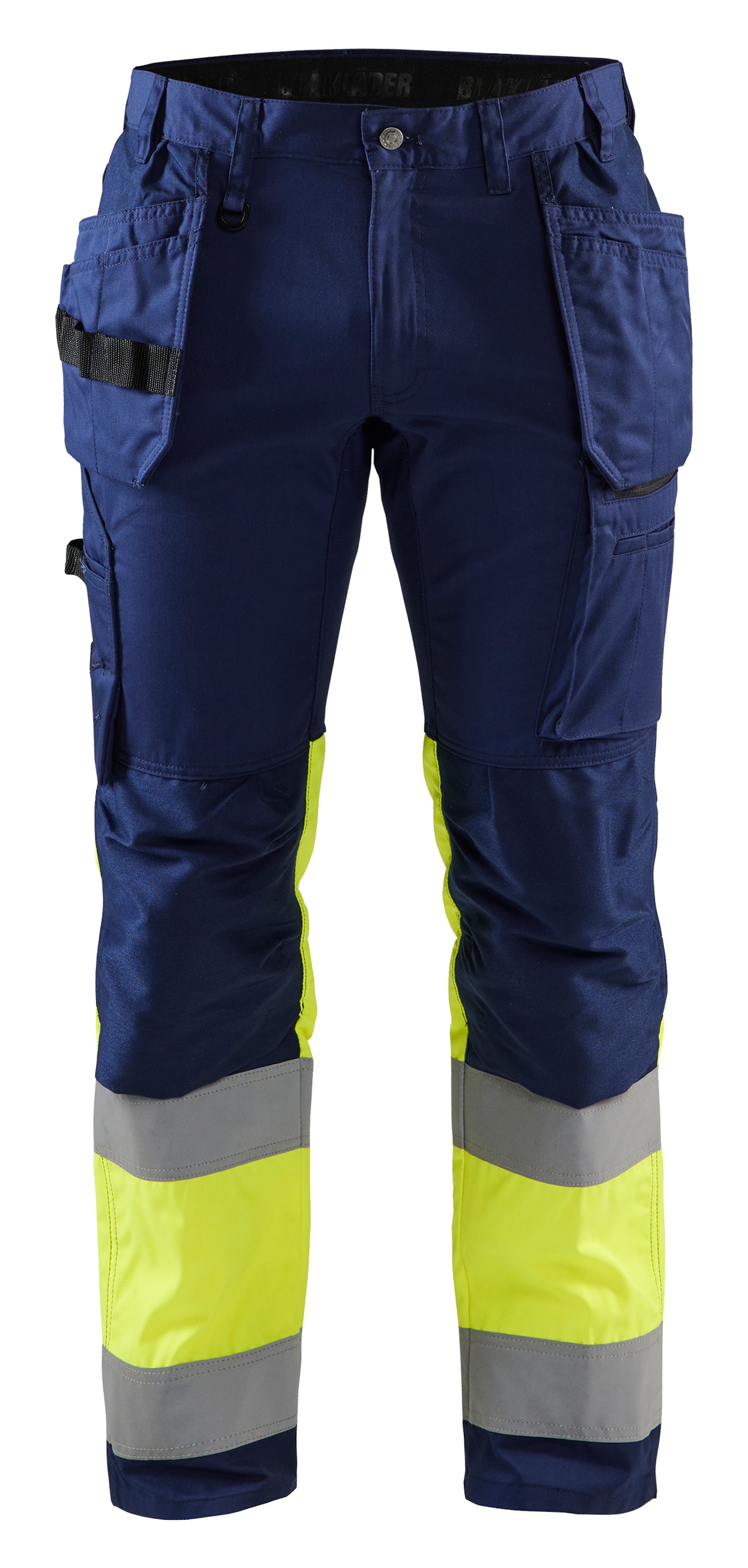 High-Visibility Werkbroek 1558 - Marine/High Vis Geel
