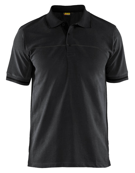 Poloshirt 3389 - Zwart/Donkergrijs