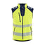 High-Visibility Softshell Bodywarmer 3091 - High Vis Geel/Marineblauw