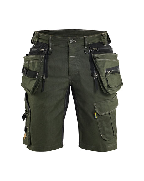 Short X1900 1992 - Donker herfstgroen/Zwart