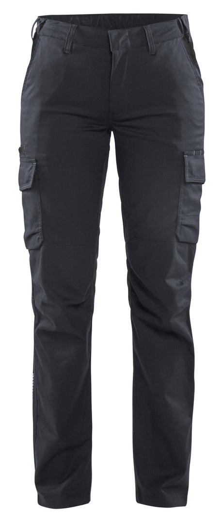 Industrie Werkbroek Stretch Dames 7144 - Medium grijs/Zwart