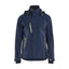 Shell Jack Stretch 4483 - Donker marineblauw/High Vis Geel