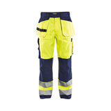 Blåkläder High Vis Werkbroek Light Goldenrod High Visibility HIGH VIS GEEL/MARINEBLAUW / C46,HIGH VIS GEEL/MARINEBLAUW / C48,HIGH VIS GEEL/MARINEBLAUW / C50,HIGH VIS GEEL/MARINEBLAUW / C52,HIGH VIS GEEL/MARINEBLAUW / C54,HIGH VIS GEEL/MARINEBLAUW / C56,HIGH VIS GEEL/MARINEBLAUW / C58,HIGH VIS GEEL/MARINEBLAUW / C60,HIGH VIS GEEL/MARINEBLAUW / C62,HIGH VIS GEEL/MARINEBLAUW / C64