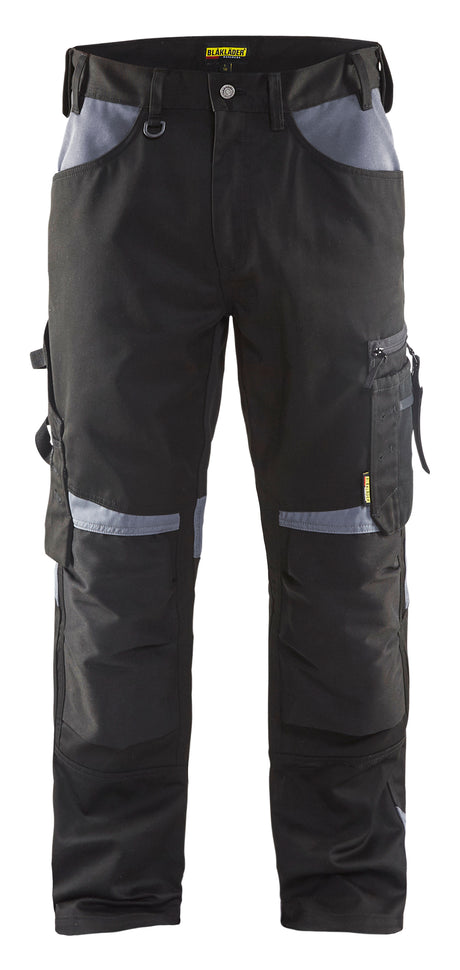 Werkbroek 1556 - Zwart/Grijs