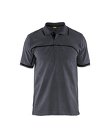 Poloshirt 3389 - Medium grijs/Zwart