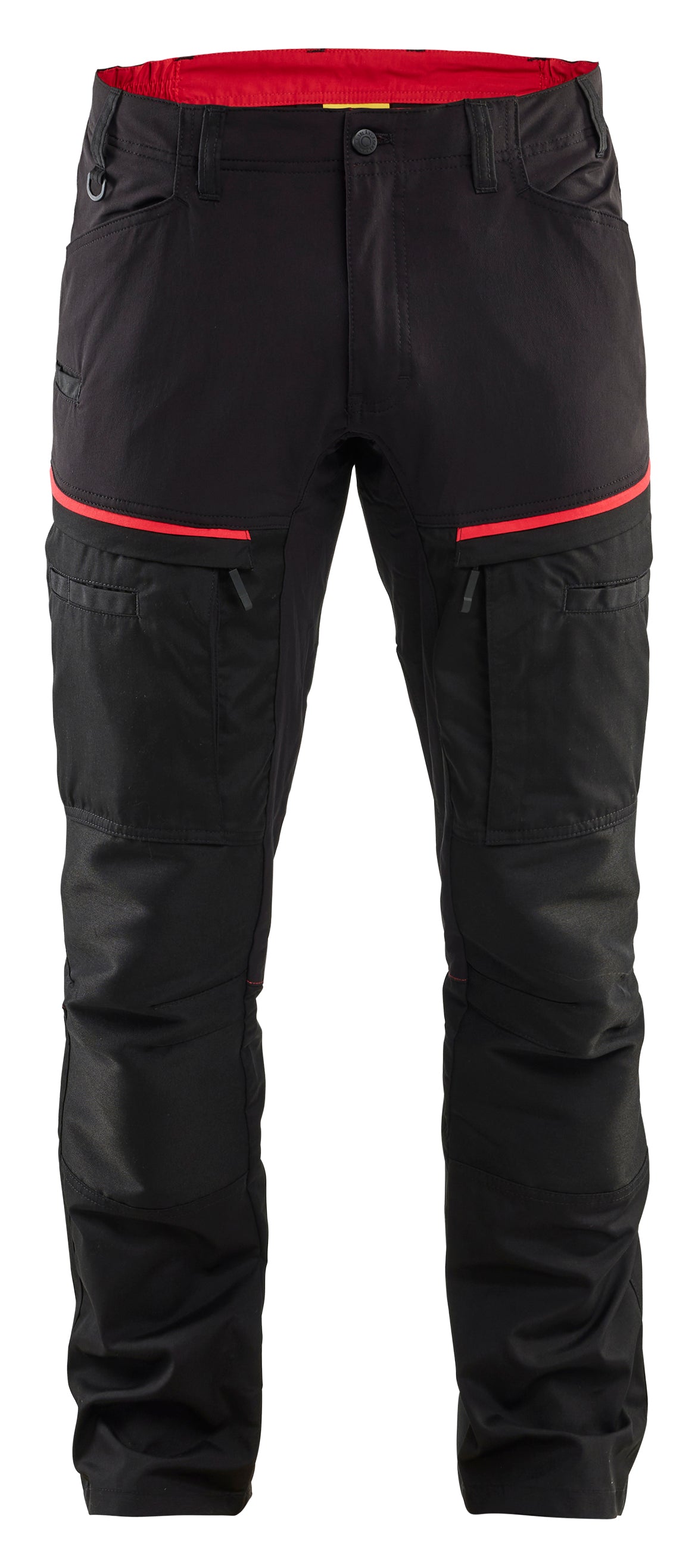 Service Werkbroek Stretch 1456 - Zwart/Rood