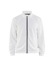 Sweatshirt met rits 3362 - Wit/Donkergrijs