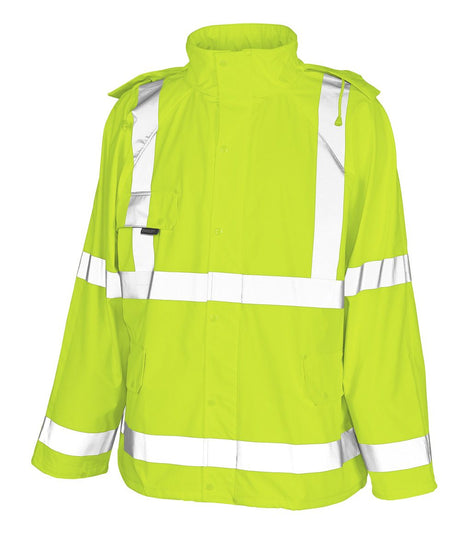 Regenjas 50101 - 17 - hi-vis geel