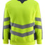 Sweatshirt 50126 - 17010 - hi-vis geel/donkermarine