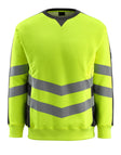 Sweatshirt 50126 - 1709 - hi-vis geel/zwart