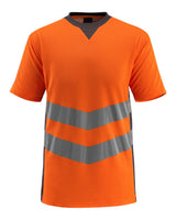 High-Visibility t-shirt 50127 - 1418 - hi-vis oranje/donkerantraciet