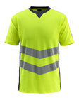 High-Visibility t-shirt 50127 - 17010 - hi-vis geel/donkermarine
