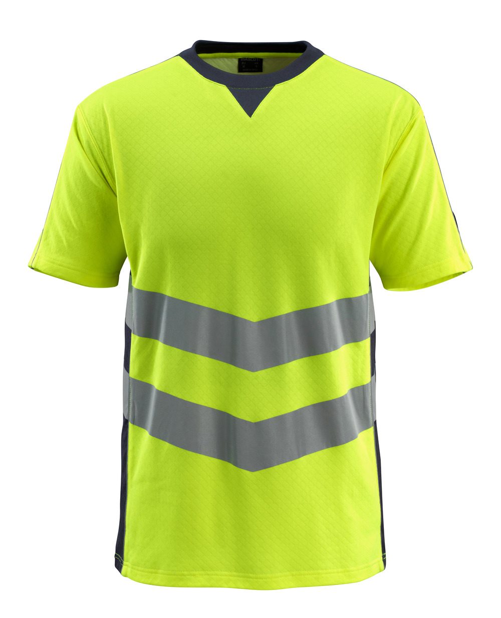 High-Visibility t-shirt 50127 - 17010 - hi-vis geel/donkermarine