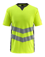High-Visibility t-shirt 50127 - 1709 - hi-vis geel/zwart