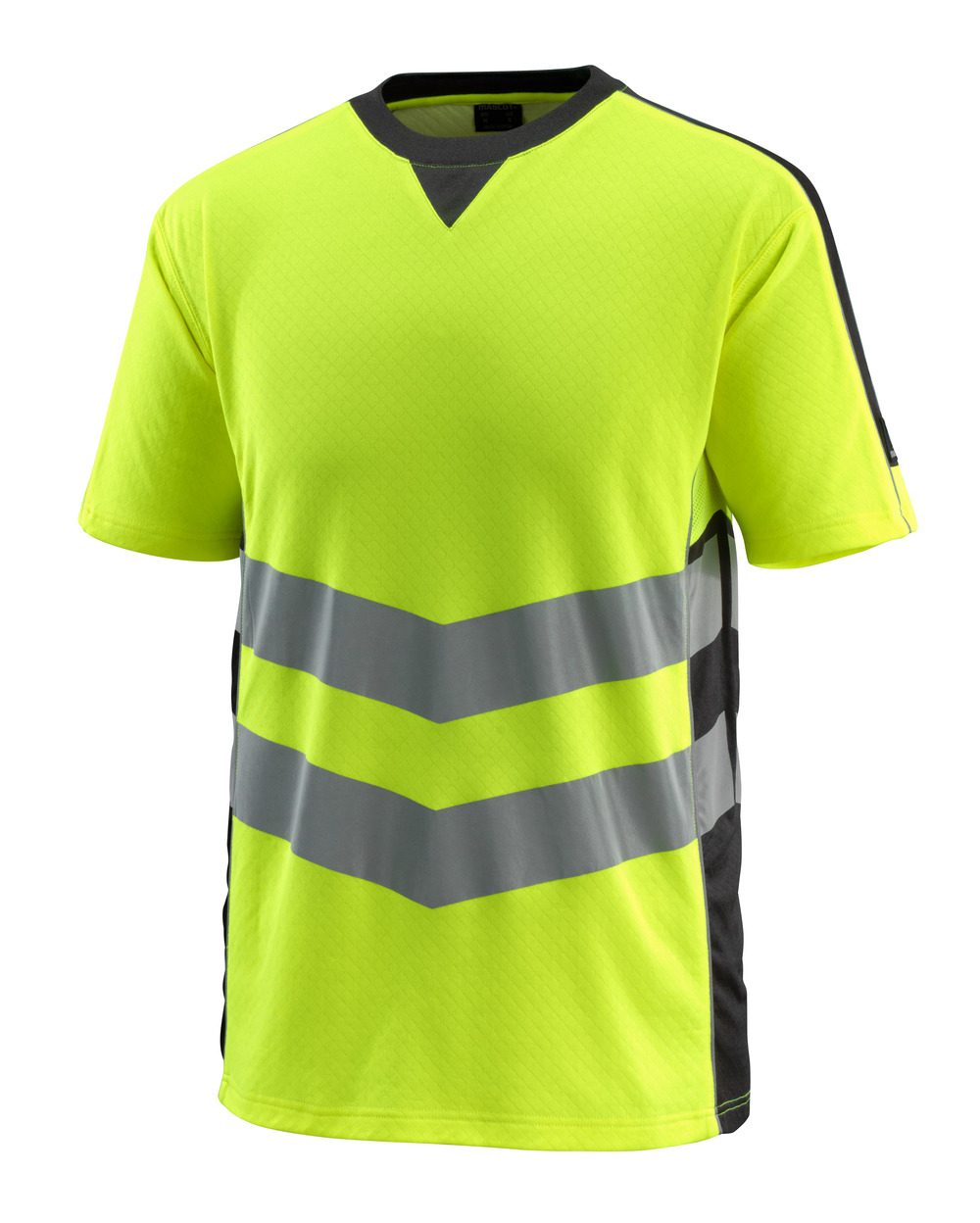 High-Visibility t-shirt 50127 - 1709 - hi-vis geel/zwart