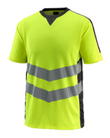 High-Visibility t-shirt 50127 - 1709 - hi-vis geel/zwart