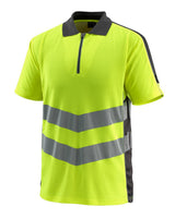Poloshirt 50130 - 1718 - Hi-Vis Geel/Donkerantraciet