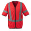 Veiligheidshesje 50216 - 222 - hi-vis rood