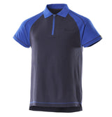 Poloshirt met borstzak Image 50302 - Marine/Korenblauw