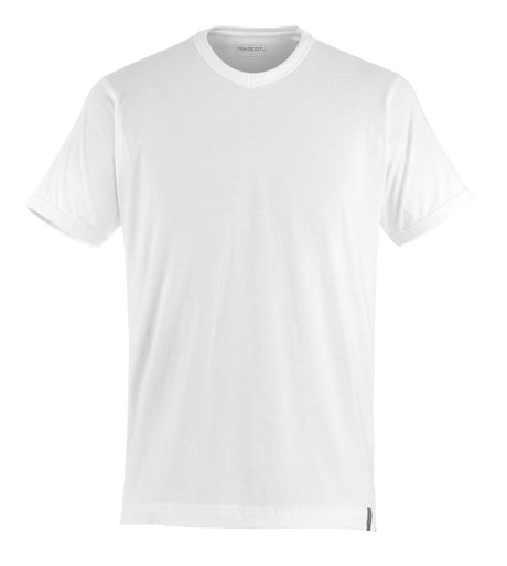 T-shirt met V-hals 50415 - 06 - wit