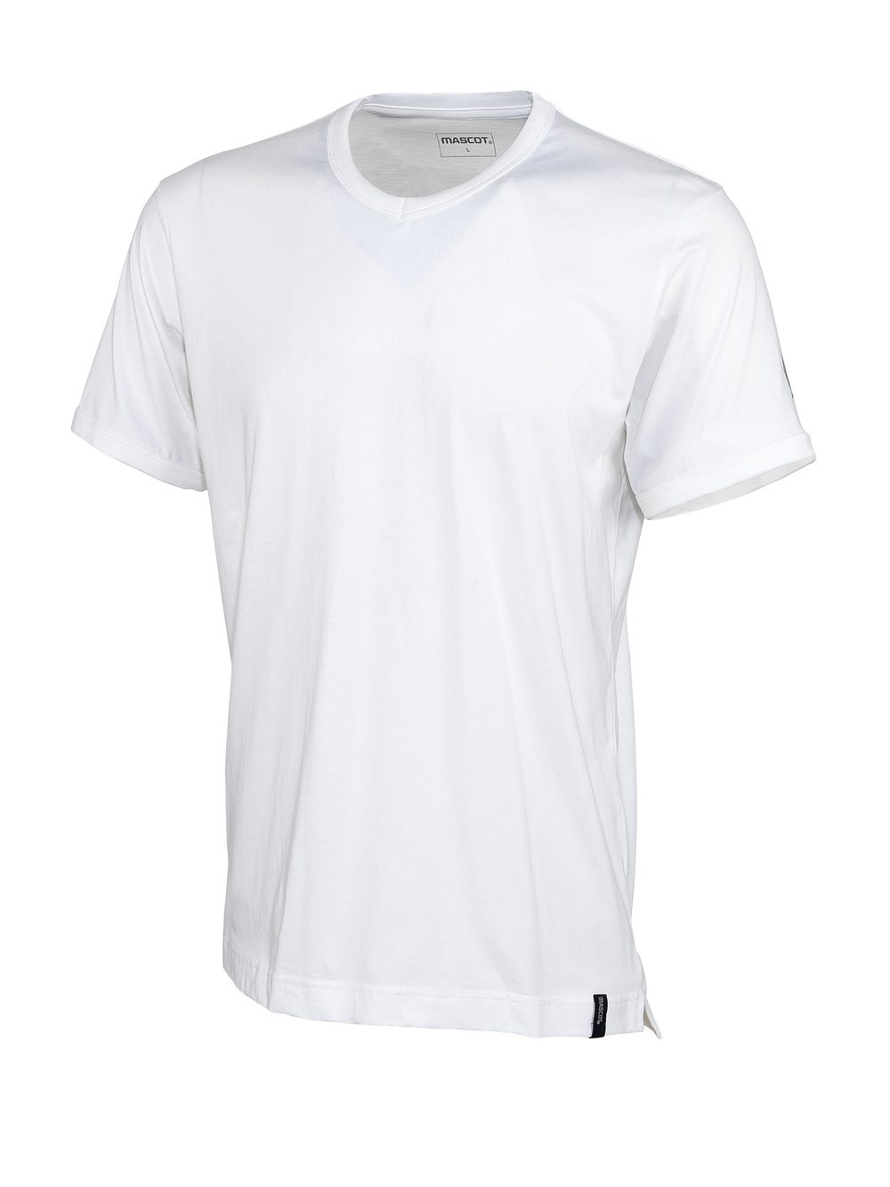 T-shirt met V-hals 50415 - 06 - wit