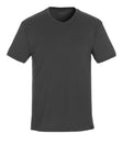 T-shirt met V-hals 50415 - 18 - donkerantraciet