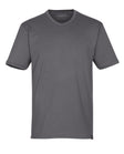 T-shirt met V-hals 50415 - 888 - antraciet