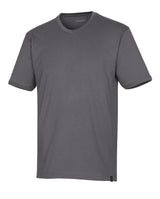 T-shirt met V-hals 50415 - 888 - antraciet