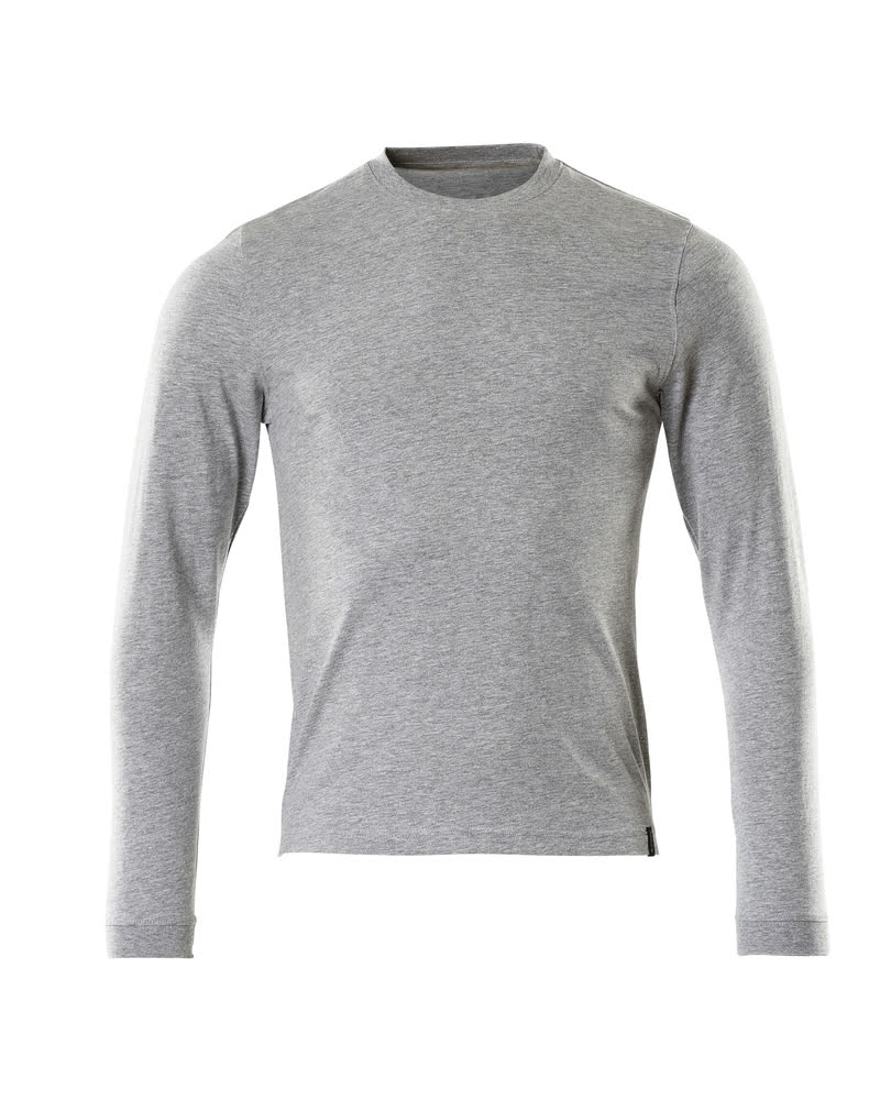 T-shirt lange mouwen 50548 - 08 - grijs-gemêleerd
