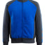 Sweatshirt met rits 50565 - 11010 - korenblauw/donkermarine