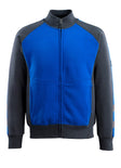 Sweatshirt met rits 50565 - 11010 - korenblauw/donkermarine