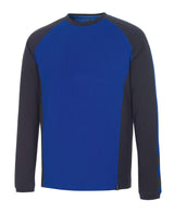 T-shirt lange mouwen 50568 - 11010 - korenblauw/donkermarine