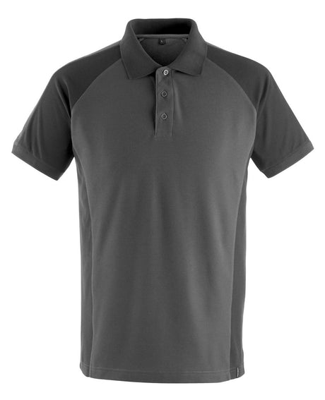 Poloshirt 50569 - 1809 - donkerantraciet/zwart