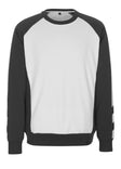 Sweatshirt 50570 - 0618 - wit/donkerantraciet