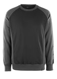 Sweatshirt 50570 - 0918 - zwart/donkerantraciet
