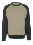 Sweatshirt 50570 - 5509 - lichtkhaki/zwart