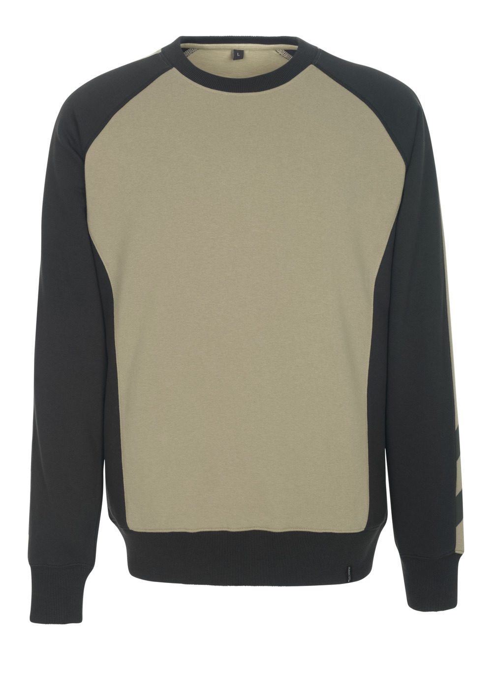 Sweatshirt 50570 - 5509 - lichtkhaki/zwart
