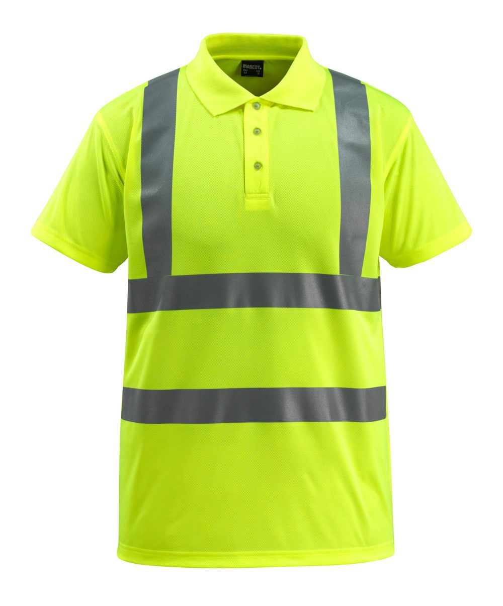 Poloshirt 50593 - 17 - hi-vis geel