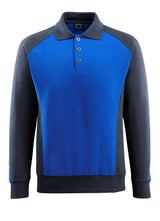 Polosweatshirt 50610 - 11010 - korenblauw/donkermarine