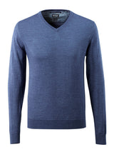 Gebreide trui Frontline 50635 - 41 - blauw-gemêleerd