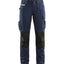 Service Werkbroek Stretch Dames 7195 - Donker marineblauw/High Vis Geel