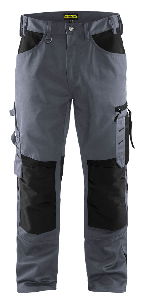 Werkbroek 1556 - Grijs/Zwart
